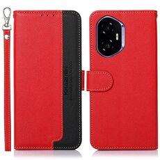 Per Honor 400 KHAZNEH Custodia per telefono in pelle con texture Litchi RFID (rosso)
