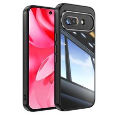 Per Google Pixel 9a Custodia per telefono antiurto in TPU ibrida acrilica (nera)