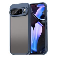 Per Google Pixel 10 Pro XL Fan Dun Series TPU Hybrid PC Custodia per telefono glassata (blu)