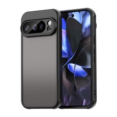Per Google Pixel 10 Pro Fan Dun Series TPU Hybrid PC Custodia per telefono glassata (nero)