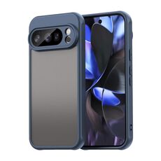 Per Google Pixel 10 Pro Fan Dun Series TPU Hybrid PC Custodia per telefono glassata (blu)