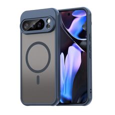 Per Google Pixel 10 Pro Fan Dun Series TPU Hybrid PC Frosted Magsafe Custodia per telefono (blu)