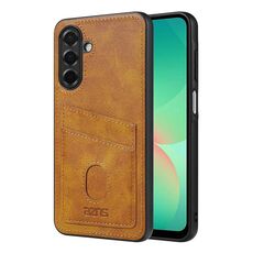 Per Samsung Galaxy A26 5G AZNS K1 Series Card Slot Business Phone Case (giallo)