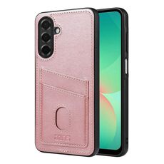Per Samsung Galaxy A26 5G AZNS K1 Series Card Slot Business Phone Case (Rosa)