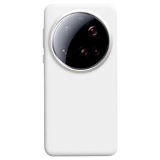 Per Xiaomi 15 Ultra Liquid Silicone Custodia antiurto per telefono (bianco)