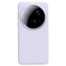Per Xiaomi 15 Ultra Liquid Silicone Custodia antiurto per telefono (viola chiaro)