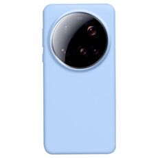 Per Xiaomi 15 Ultra Liquid Silicone Custodia antiurto per telefono adatta alla pelle (azzurro)