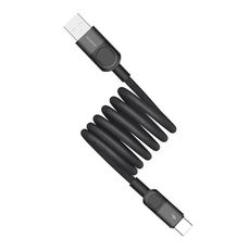 Cavo di ricarica rapida magnetico intrecciato MOMAX Mag.Link DA57 da 66 W USB a USB-C / Type-C, lunghezza: 1 m (nero)