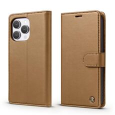 Per iPhone 14 Pro Forwenw F6 Series Custodia in pelle RFID per telefono (marrone)