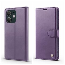 Per iPhone 12 mini Forwenw F6 Series Custodia in pelle RFID per telefono (viola)