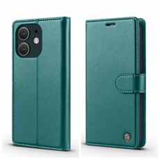 Per iPhone 12 mini Custodia per telefono in pelle RFID Forwenw F6 Series (verde)