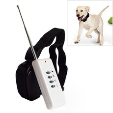 Addestramento con telecomando per cani elettrici (bianco)