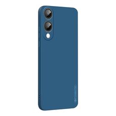 Per Samsung Galaxy S25 Edge 5G PINWUYO Sense Series Custodia in silicone liquido TPU per telefono (blu)