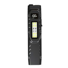 Mini torcia portatile per autodifesa a tre luci con clip per penna (DT007)