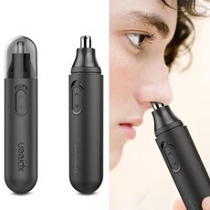 XPREEN XPRE001 Tagliapeli elettrico rotante ad alta velocità Trimmer per capelli Trimmer per orecchie Lama di rotazione per uomini e donne (nero)