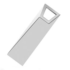 Disco flash impermeabile in metallo con interfaccia ad alta velocità da 32 GB USB 3.0 (argento)