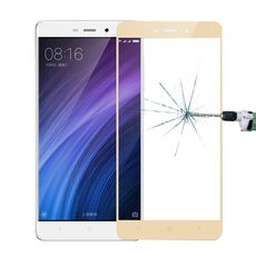 MOFI Xiaomi Redmi 4 0.3mm 9H Durezza 2.5D Pellicola per schermo in vetro temperato a schermo intero a prova di esplosione (Oro)