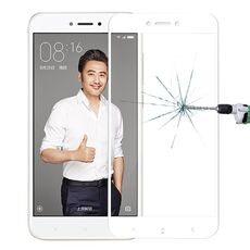 MOFI Xiaomi Redmi 4X 0.3mm 9H Durezza 2.5D Pellicola per schermo in vetro temperato a schermo intero a prova di esplosione (bianco)
