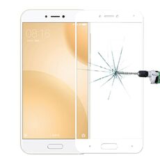 MOFI Xiaomi Mi 5c 0.3mm 9H Durezza 2.5D Pellicola per schermo in vetro temperato a schermo intero a prova di esplosione (bianco)