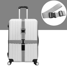 Cross Rainbow Elastico Telescopico Borsa Bungee Bagagli Cinghia di imballaggio Bagagli da viaggio Cinghia fissa (grigio)
