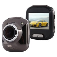 Videoregistratore Mini Car DVR Schermo LCD da 2,0 pollici HD 1080P 170 gradi di visione grandangolare, supporto rilevamento movimento / visione notturna a infrarossi / scheda TF / microfono (nero)