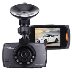 Fotocamera DVR per auto 2.7 pollici LCD 480P 1.3MP Fotocamera Visione grandangolare a 120 gradi, supporto visione notturna / rilevamento movimento / scheda TF / sensore G