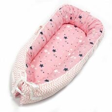 80 * 50 cm Lettino Neonato Allattamento Bionico Lettino Culla Culla Bambino che dorme Letto Artefatto Letto da viaggio Paraurti (BY-2055)