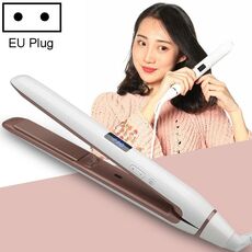 Piastra per capelli professionale con display a LED Piastra per rivestimento in ceramica Piastra per arricciatura ionica (EU 45W)