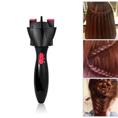 Strumenti per lo styling dei capelli Braider Elettrico fai da te Due fili Twist Braid Maker Hair Braider Machine