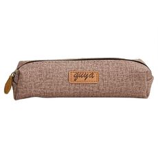 Borsa per il trucco della borsa della cancelleria della matita di grande capacità creativa carina (caffè)