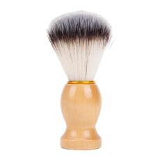 Manico in legno Spazzola da barba per capelli Strumento per la pulizia della barba per il viso Pennello per rasoio da barba Salon Badger Hair Tool