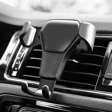 Supporto per telefono Gravity Supporto per presa d'aria per auto Supporto per smartphone Gravity universale nero