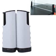 Rastrelliera per rete da ping pong portatile retrattile REGAIL (nero grigio)