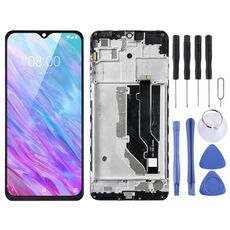 Schermo LCD OEM per ZTE Blade 20 Smart / V1050 digitalizzatore assemblaggio completo con cornice (nero)
