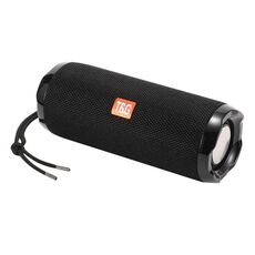 T&G TG191 Altoparlante Bluetooth impermeabile da 10 W Subwoofer stereo a doppio diaframma Audio portatile Radio FM (nero)