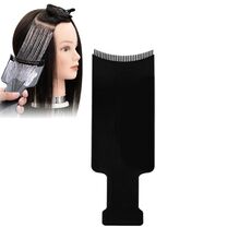 Moda professionale per parrucchiere Applicatore per capelli Pennello per erogazione Salon Colorazione per capelli Tintura Scegli il pannello dei colori, Taglia: M.