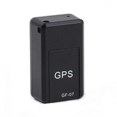 Locatore GF07 Mini GPS Tracking Strong Posizionamento magnetico Adsorbimento Anti Lost Dispositivo Controllo vocale Registrabile (Black)