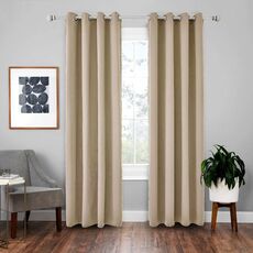 Tenda solida con isolamento in tessuto ad alta precisione per tende da 4 pezzi, dimensioni: 52 × 84 （132 × 213） (carnagione)