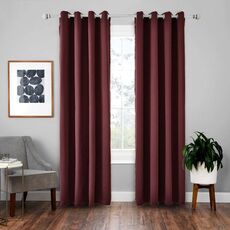 Tenda solida isolante in tessuto ombreggiante ad alta precisione, dimensioni: 52x84（132x213）(Rosso vino)