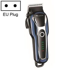 Surker SK-803 Tagliacapelli LCD ad alta potenza Plug-in Clippers elettrici a doppio uso (blu)