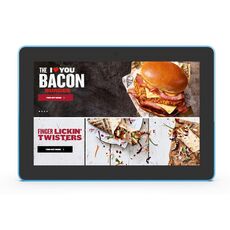 Tablet PC commerciale WA1052T, 10,1 pollici, 2 GB + 16 GB, Android 8.1 RK3288 Quad Core Cortex A17 A17 Fino a 1,8 GHz, supporto Bluetooth e WiFi e OTG, con LED Light Bar (Nero)