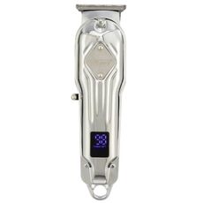 VGR V-261 8W USB Metal Professional Hair Clipper with LED Digital Display (Silver)