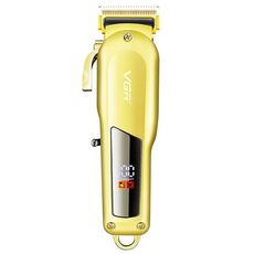 VGR V-278 10W USB Metal Electric Hair Clipper with LED Digital Display(Gold)