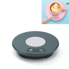Cuscinetto riscaldante a raffreddamento rapido USB Mini portatile per auto per riscaldamento e raffreddamento per la casa sottobicchiere (verde)