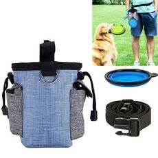 Borsa da addestramento per cani Outing Food Snacks BAG BAD BACCHETTO DOGGIO OUTING FORMAZIONE BAG BAG BAG BAG PET Borsa da allenamento, Specifica: Borsa in vita + ciotola pieghevole