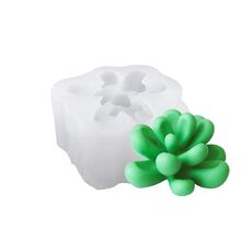 SX-ZW-198 Stampo in silicone per candela tridimensionale carnosa Stampo epossidico per aromaterapia sapone fatto a mano fai da te