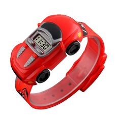 SKMEI 1241 Fashion Cute Cartoon Car Orologio digitale per bambini (rosso)