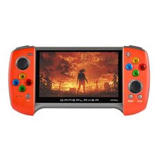 X19 Plus Console di gioco portatile con schermo da 5,1 pollici Supporto memoria 8G Espansione scheda TF e uscita AV (rosso)