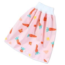 Pannolini di stoffa impermeabili e impermeabili per neonati Pannolini di stoffa per bambini in panno di cotone lavabile, colore: L (Carota)