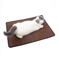 Tappetino antigraffio per gatti Forniture per animali domestici Tappetino per dormire Tappetino per gatti, consegna a colori casuali, specifica: overlock 50x80cm